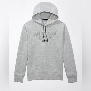 American Eagle Mens Light Gray Hoodie